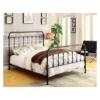 Effy Metal Queen Bed Dark Bronze - HOMES: Inside + Out