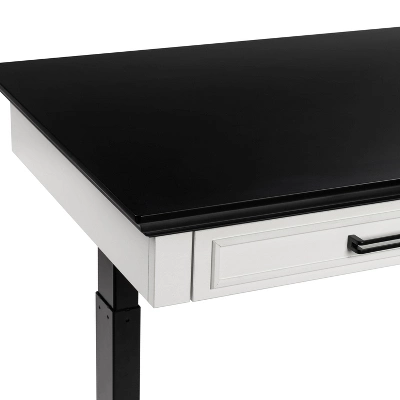 47" Losondo Transitional Height Adjustable Desk With USB Ports - HOMES: Inside + Out - Image 11