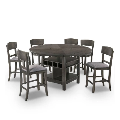 7pc Summerland Transitional Counter Height Dining Set - HOMES: Inside + Out - Image 10