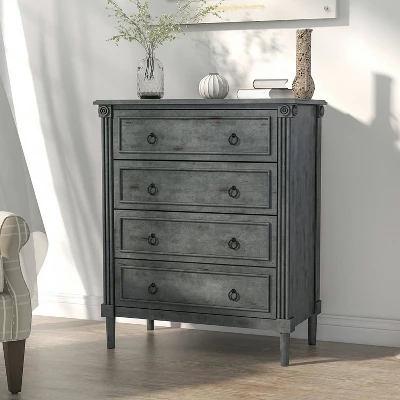 Latimer Traditional 4 Drawer Chest - HOMES: Inside + Out