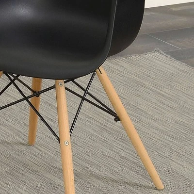 Harlan Contemporary Accent Chair - HOMES: Inside + Out - Image 2