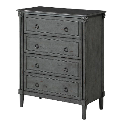 Latimer Traditional 4 Drawer Chest - HOMES: Inside + Out - Image 10