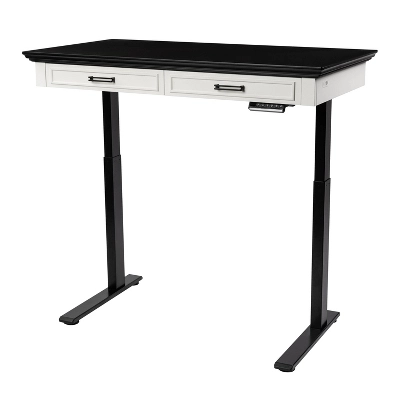 47" Losondo Transitional Height Adjustable Desk With USB Ports - HOMES: Inside + Out - Image 5
