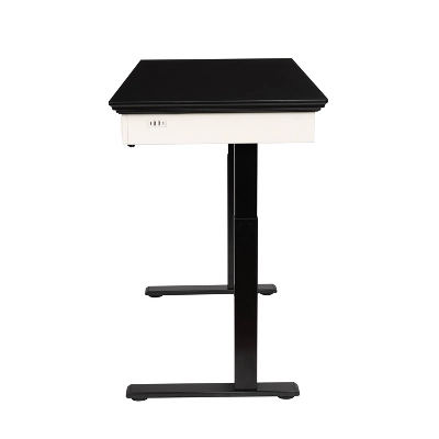 47" Losondo Transitional Height Adjustable Desk With USB Ports - HOMES: Inside + Out - Image 7