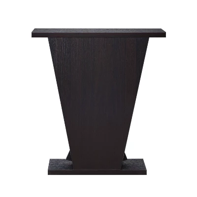 Nebra 3 Shelf Console Table Espresso - HOMES: Inside + Out - Image 3