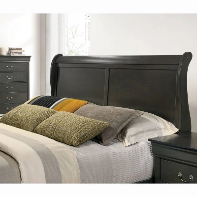Sliver Sleigh Panel Bed - HOMES: Inside + Out - Image 4