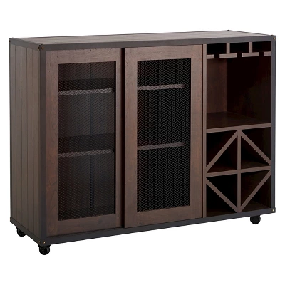 Carmelia Industrial Inspired Sliding Door Buffet - HOMES: Inside + Out - Image 7