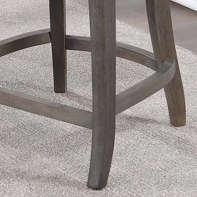 Roben Woven Cane Back Counter Height Barstools - HOMES: Inside + Out - Image 2