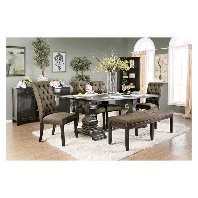 Iohomes Villa Rustic Dining Table Antique Black - HOMES: Inside + Out - Image 3