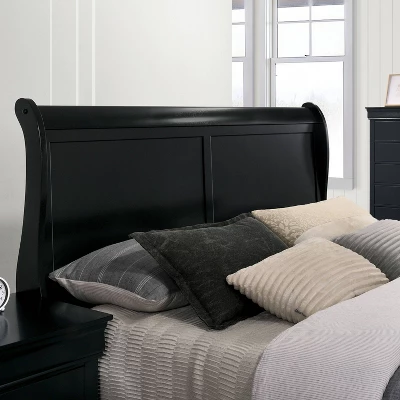 Sliver Sleigh Panel Bed - HOMES: Inside + Out - Image 3