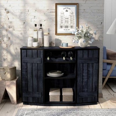 Neskowin Buffet With Cabinet Rustic Navy Blue - HOMES: Inside + Out - Image 2