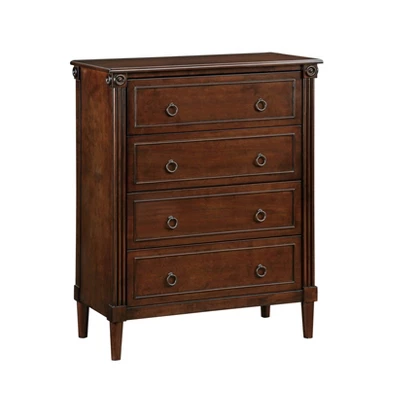 Latimer Traditional 4 Drawer Chest - HOMES: Inside + Out - Image 12