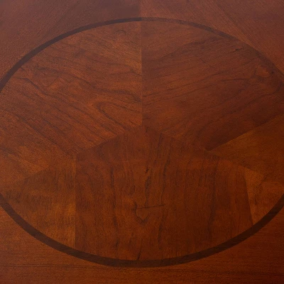 Telmin Traditional Side Table Brown Cherry - HOMES: Inside + Out - Image 9