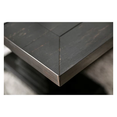 Iohomes Villa Rustic Dining Table Antique Black - HOMES: Inside + Out - Image 2