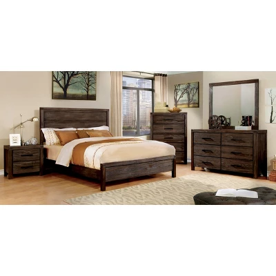 Hayes 5 Drawer Chest Light Brown/Dark Gray - HOMES: Inside + Out - Image 2