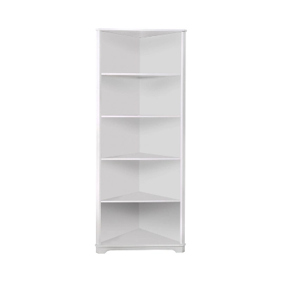 78" Mcafee Contemporary 5 Tier Corner Bookshelf - HOMES: Inside + Out - Image 5