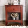 Mereu 1 Drawer Nightstand Cherry - HOMES: Inside + Out