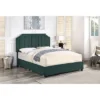 Hanger Glam Upholstered Bed With 4 Side Drawers - HOMES: Inside + Out