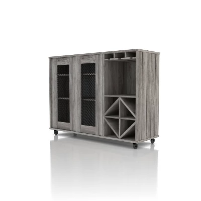 Carmelia Industrial Inspired Sliding Door Buffet - HOMES: Inside + Out - Image 6