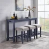 4pc Rockland Counter Height Dining Set Antique Blue - HOMES: Inside + Out