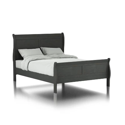 3pc Sliver Sleigh Bed With 2 Nightstands - HOMES: Inside + Out - Image 3