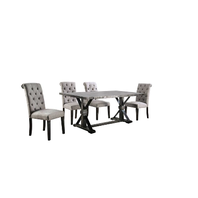 5pc Hepburn Dining Set - HOMES: Inside + Out - Image 13
