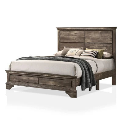5pc Jacobia Rustic Bedroom Set Gray - HOMES: Inside + Out - Image 7
