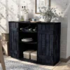 Neskowin Buffet With Cabinet Rustic Navy Blue - HOMES: Inside + Out
