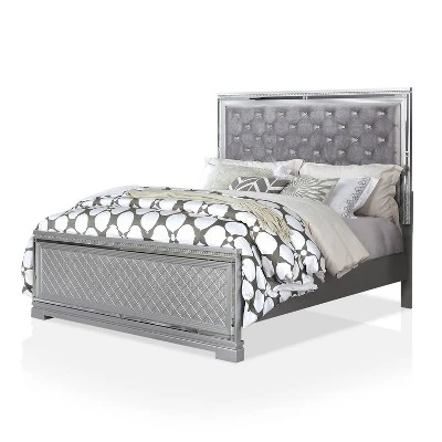 6pc Tenaya Bedroom Set Silver/Gray - HOMES: Inside + Out - Image 13
