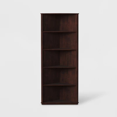 78" Mcafee Contemporary 5 Tier Corner Bookshelf - HOMES: Inside + Out - Image 2
