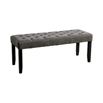 Hepburn Tufted Bench - HOMES: Inside + Out - Image 4
