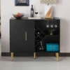 Miko Wine Cabinet Galaxy Black - HOMES: Inside + Out