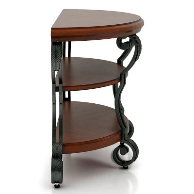 Telmin Traditional Sofa Table Brown Cherry - HOMES: Inside + Out - Image 3