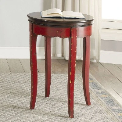 Fuchs Vintage Style Side Table Red - HOMES: Inside + Out - Image 2