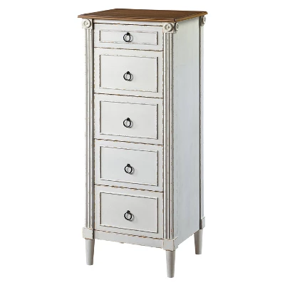 Latimer Traditional 5 Drawer Slim Chest - HOMES: Inside + Out - Image 8