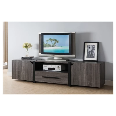 Miran Contemporary TV Stand For TVs Up To 80" - HOMES: Inside + Out - Image 2