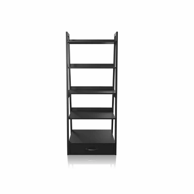 Juncus 5 Tiered Ladder Bookcase - HOMES: Inside + Out - Image 3