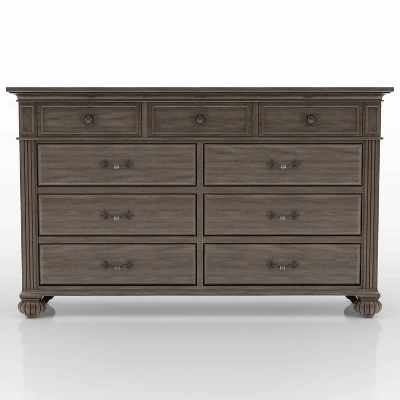 Pennings 9 Drawer Dresser Gray - HOMES: Inside + Out - Image 4