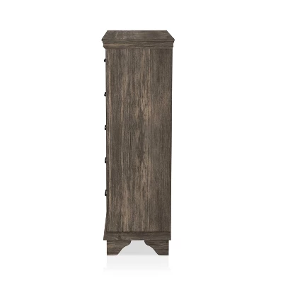 Jacobia 5 Drawer Chest Gray - HOMES: Inside + Out - Image 4