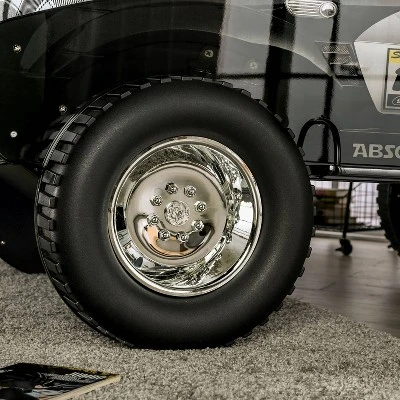 Twin Hemmer Speed Offroad Bed With Led Light Black - HOMES: Inside + Out - Image 7